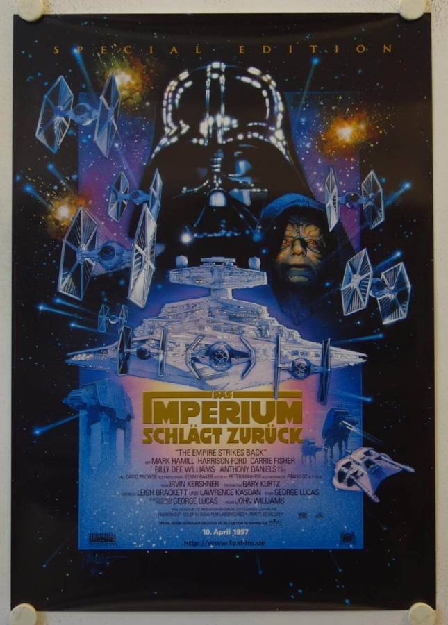 Star Wars - The Empire Strikes Back re-release german movie poster